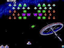 Galaga on turbografx